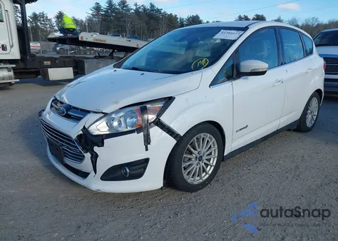 2015 Ford C-Max Hybrid Sel z USA, uszkodzony, nr VIN 1FADP5BU8FL106834